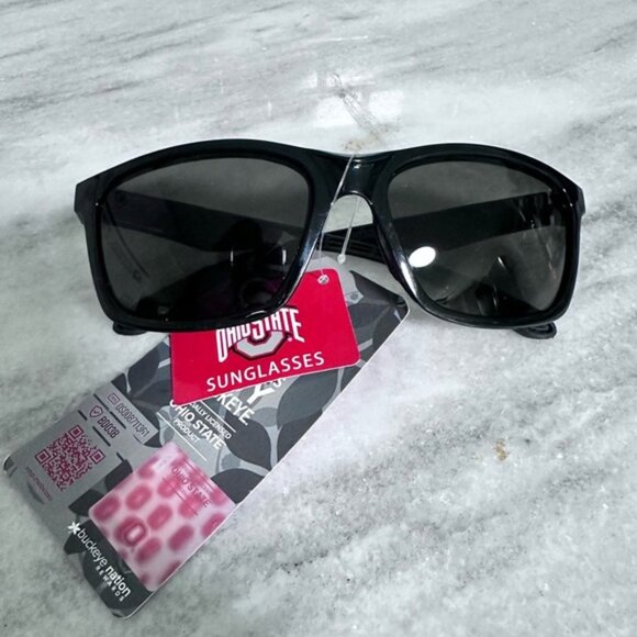 Black Ohio State Buckeye Sunglasses NWT - Picture 1 of 6